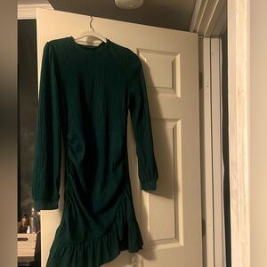 CupShe sz Small dark Green Party dress.